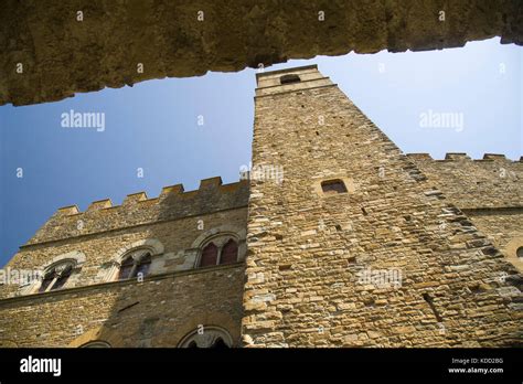 Medieval Castello Di Poppi Poppi Castle Or Castello Dei Conti Guidi