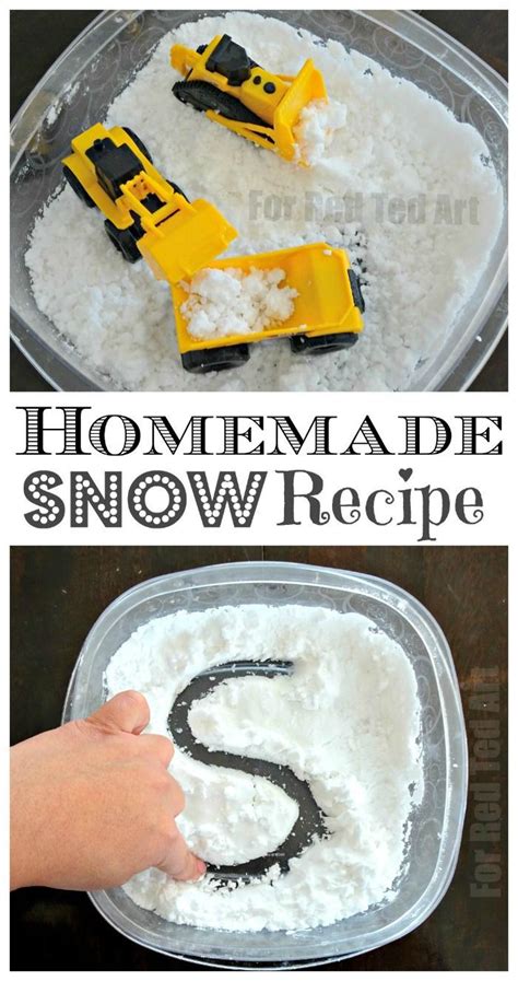 To better understand what olaf is made of and what winter in arendelle is like, we made some fake snow at home. How to Make Homemade Snow Recipe - Red Ted Art - Make ...