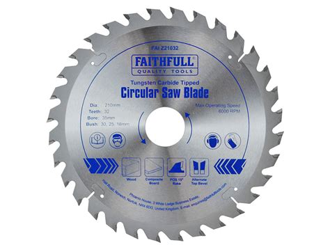 We did not find results for: TCT Circular Saw Blades 210mm | FaithfullTools.com