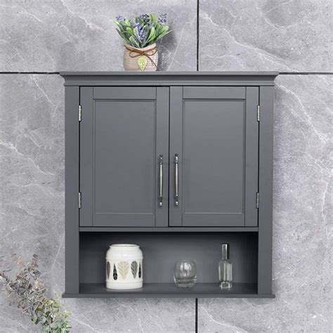 Storage Cabinets For Bathroom Wooden Door Wall Mounted Cabinet Space