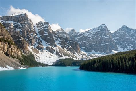 Natural Wonders Of The World Moraine Lake Alberta Canada
