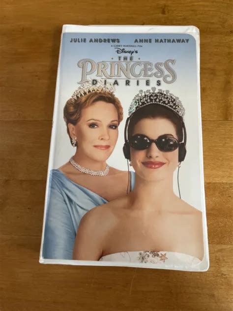 Disney S The Princess Diaries Vhs Starring Julie Andrews Anne Hathaway Picclick