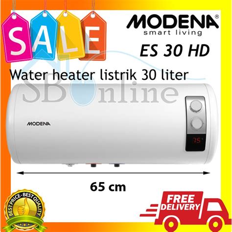 Water heater listrik domo da 4010 10liter 200watt: Pemanas Air Water Heater Listrik Modena ES 30 HD 30 Liter ...