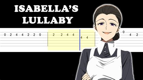 Isabellas Lullaby The Promised Neverland Easy Guitar Tabs Tutorial Youtube