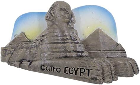 Egypt Fridge Magnet Cairo Topographical And Souvenir Collectables