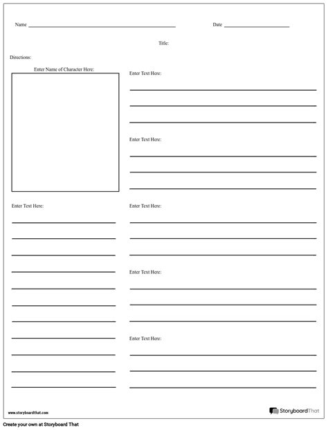 Character Map Graphic Organizer Character Map Worksheet