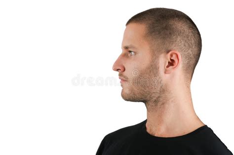 Young Man In Profile Royalty Free Stock Photos Image