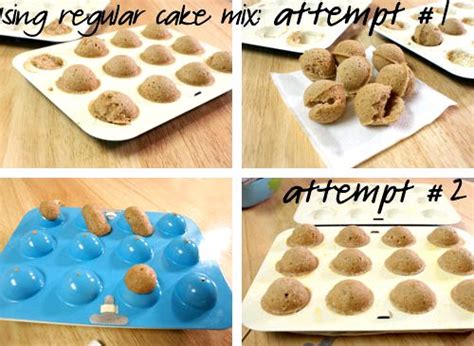 Then, set pops on a cookie tray. Cake pops recipe without mold