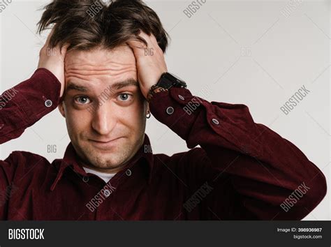 Handsome Confused Guy Image And Photo Free Trial Bigstock