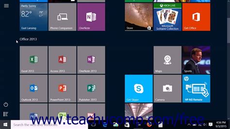 Windows 10 Tutorial Customizing The Start Screen In Windows 10