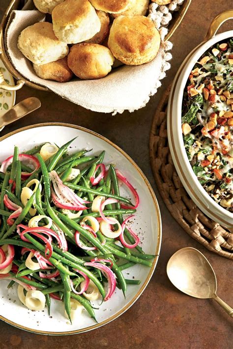 You're likely to find a big layered salad. The Ultimate Southern Thanksgiving | Green beans ...