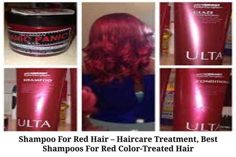 Shampoo For Red Hair Best Shampoos For Red Color Treated Hair