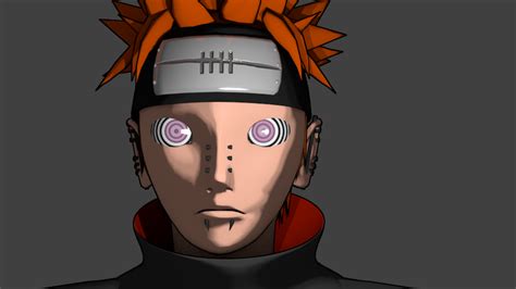 Tendo Pain Naruto Works In Progress Blender Artists Community