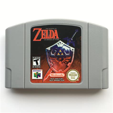 The Legend Of Zelda Ocarina Of Time Nintendo 64 Eur Version Pal Video