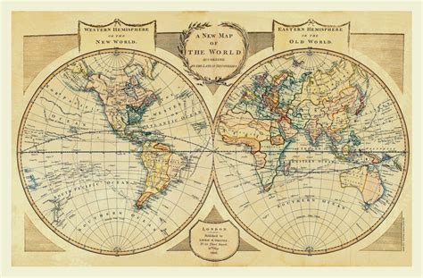 World 1812 1 ‘new And Old Worlds Kroll Antique Maps Antique