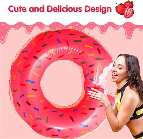 Buy Dmar Donut Pool Floats Donut Pool Floatie Donut Tube Pool Doughnut Pool Float Donut