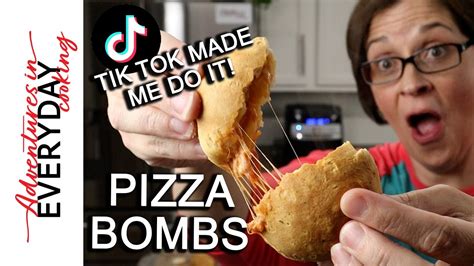 Tik Tok Made Me Do It Again Lets Do This Pizza Bombs Youtube