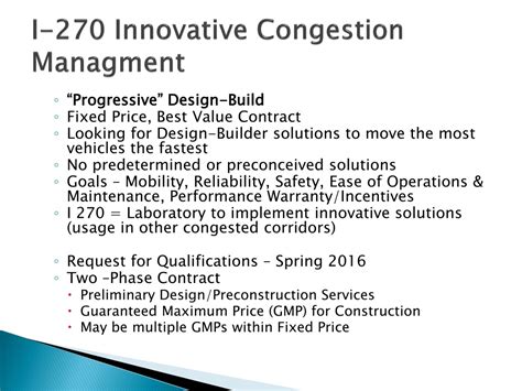 Ppt Maryland State Highway Administration Design Build Overview