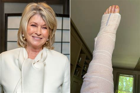 Martha Stewart Recovering From Surgery On Achilles Tendon