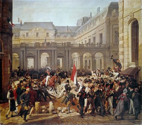 Revolution Of 1830 Departure Of King Louis Philippe For The Paris