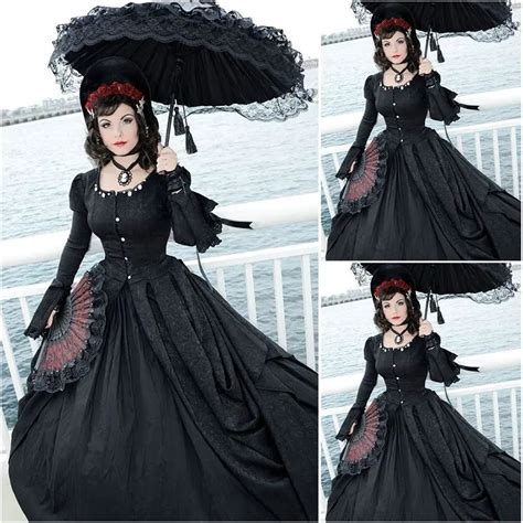 On Sale Sc 1236 Victorian Gothiccivil War Southern Belle Ball Gown