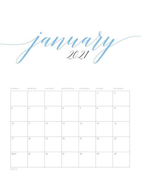 Each month prints on its page and it's all together in one quick and easy pdf download. Free Printable 2021 Minimalist Color Calendar - The ...
