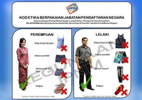 Iklan kerja kosong kerajaan & jawatan kosong terkini kerajaan, spa & swasta. KODING K.N.: Patuhi Kod Etika Berpakaian Di Jabatan Kerajaan