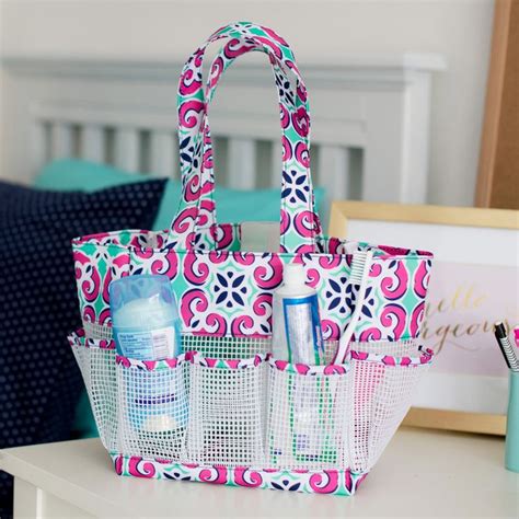 Monogrammed Shower Caddy Personalized Shower Caddy Monogrammed Shower Caddy Perfect For Camp