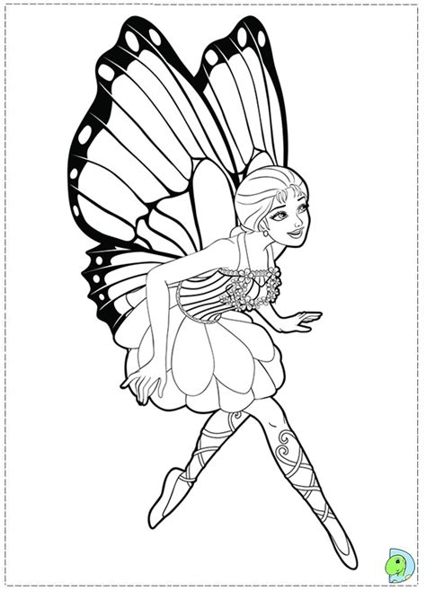 Welcome in barbie as the island princess color pages site. Barbie Mariposa and the Fairy Princess coloring page ...