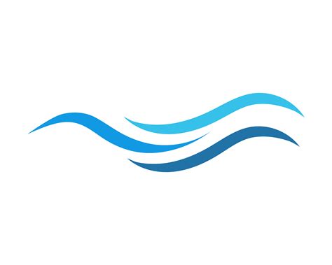 Water Flow Vector Logo