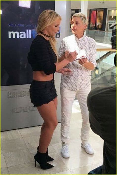 Britney Spears Hits The Mall With Ellen Degeneres Photo 3745670 Britney Spears Ellen