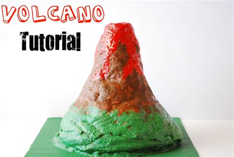 Volcano Tutorial Diy Volcano Projects Volcano Projects Salt Dough