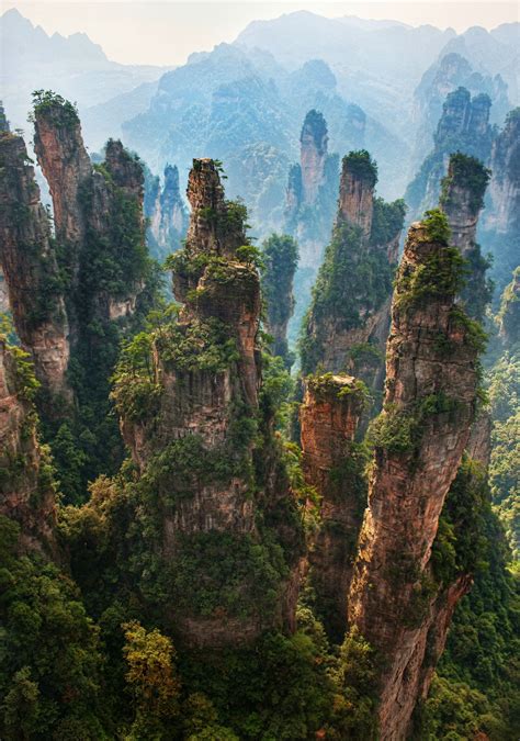 Zhangjiajie National Forest Park Chinas First National Park Is