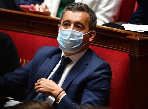 Gérald darmanin, ministre de l'action et des comptes publics, le 24 janvier dans la cour de l'elysée. Gérald Darmanin doit quitter le ministère de l'Intérieur ...