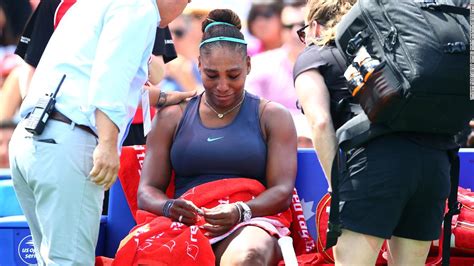 Serena Williams Tennis Star Pulls Out Of Cincinnati Masters With Back