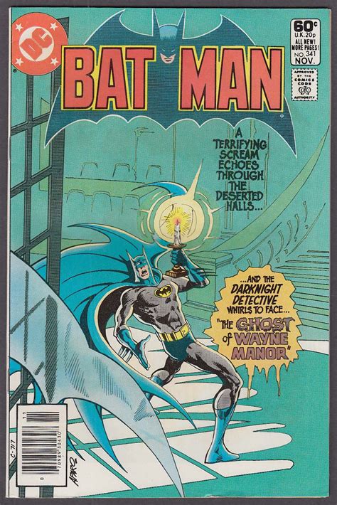 Batman 341 Dc Comic Book 11 1981