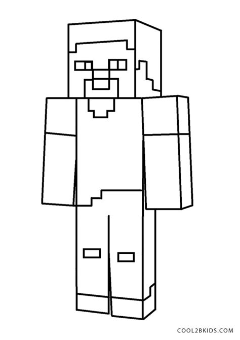 Steve Coloring Page Free Printable Coloring Pages For