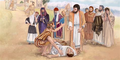 Jesus Delivers A Demon Possessed Man Sanctified By Christ