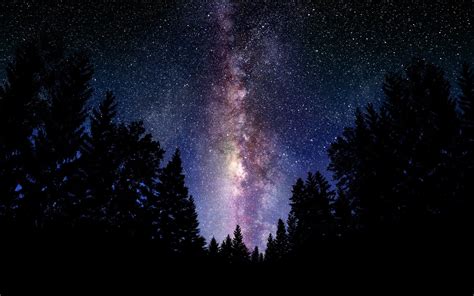Milky Way Night Space Universe Photography Wallpaper 2560x1600 Download