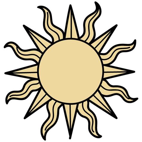 Sun Vector Illustrator Sun Illustration Vector Art Sun Tattoos