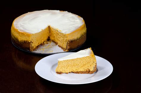 pumpkin cheesecake with gingersnap crust agnews