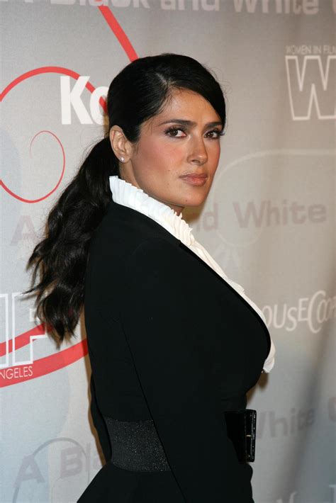 Salma Hayek arriving at the 2008 Crystal Lucy Awards at the Beverly