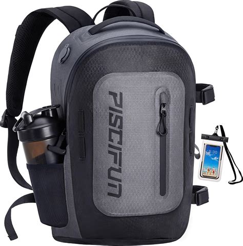 Piscifun Waterproof Backpack Tpu Dry Bag Floating Waterproof Pack With Phone Case 20l Wet Dry