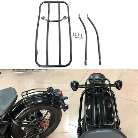 Motorcycle Refitting Rear Luggage Rack Steel Adjustable Detachable