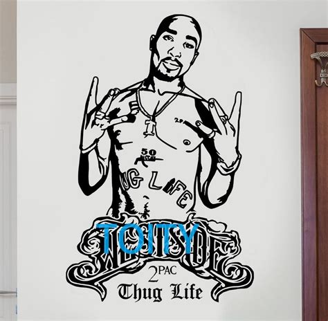 Buy 2pac Tupac Decal Westside Thug Life