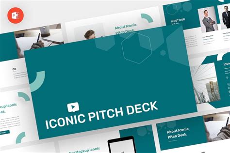 Iconic Pitch Deck Powerpoint Template Presentation Templates