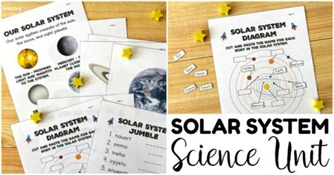 All About The Solar System Printable Unit Look Were Learning