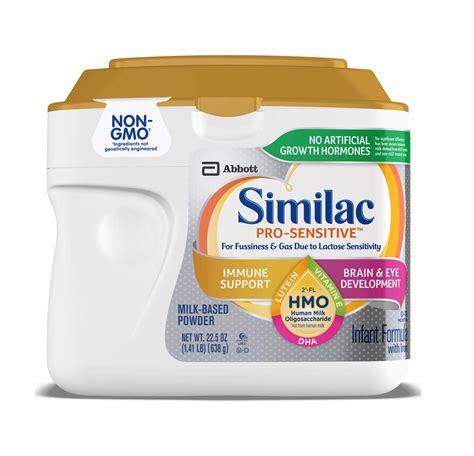 Similac Pro Sensitive Infant Formula With 2 Fl Hmo For Immune Support