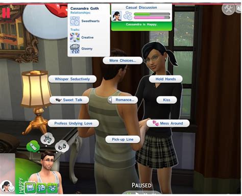 Mod The Sims Teen And Ya Romance 118 Sims 4 Teen Sims 4 Sims