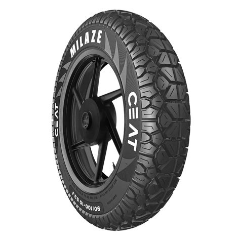 Ceat Milaze 90100 10 53j Tubeless Scooter Tyrefront Or Rear Amazon